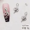 Decorações de Unhas em Liga Metálica Transfronteiriças, Acessórios para Unhas, Decorações Populares da Moda, Nail Art Usável, Nail Art de Cobra Pequena Atacado