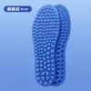 Palmilha de Massagem 5D com Acupressão para Corrida Esportiva, Solado Macio, Pés Não Cansados, Confortável, Alta Elasticidade, Palmilha para Treinamento Militar para Homens e Mulheres
