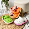 Chinelos Infantis Personalizados, Tamancos de Verão, Sapatos de Interior Desenho Animado para Meninos, Sapatos Fofos Respiráveis para Meninas, Exportação de Fábrica Novo