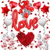 Set de Globos para el Día de San Valentín Chino Fondo de Pared para Propuesta y Confesión Arco de Globos Decoración y Arreglo de Globos para Fiesta de Cumpleaños
