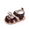Sapatos de bebê de 0 a 1 ano sapatos para crianças pequenas sandálias retrô para meninos e meninas com sola macia para bebês sapatos de bebê MBM4002