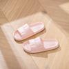 Chinelos 2023 para Homens e Mulheres, Chinelos de Espuma para Casais, Sapatos de Casa Antiderrapantes e Duráveis, Chinelos Estilo Casal com Solado Grosso Que Podem Ser Usados Fora