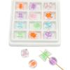 Contas de açúcar acrílicas em formato de coração, quadrado, abóbora, borboleta, cabeça de gato, contas soltas para colar DIY feito à mão, joias, atacado de contas