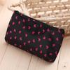 Bolsa de Cosméticos Floral Simple Coreana, Bolsa Pequeña de Almacenamiento de Gran Capacidad, Lindo Regalo de Bolsa de Aseo para Damas