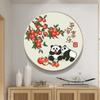 Fabricantes de Ponto Cruz no Douyin, Kuaishou e Xiaohongshu Oferecem Dropshipping dos Novos Modelos de Bordado com Linha de 2026 para Decoração de Sala de Estar, Simbolizando Paz e Alegria