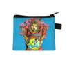 Nuevo Monedero de Jojo's Bizarre Adventure Bolsa para Monedas con Cremallera de Dibujos Animados Linda Bolsa Pequeña de Almacenamiento para Estudiantes Venta al por Mayor