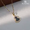 Aitong Joyería Clásico Calabaza Luz de Lujo Auspicioso Collar Gama Alta Atrae Riqueza Versátil Collar Moderno y Hermoso Nicho Collar