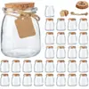 Copo de Iogurte de Corda de Cânhamo Feito à Mão Resistente a Altas Temperaturas Mais Vendido da Amazon 100ml Copo de Pudim Garrafa Flutuante Garrafa dos Desejos Venda por Atacado