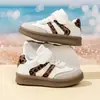 Zapatos de Entrenamiento de Nuevo Estilo para Niños para Primavera y Otoño, Zapatos Deportivos para Niños, Tenis Casuales, Zapatos Blancos para Niñas, Zapatos para Bebé de Suela Suave, Zapatos de Forrest Gump