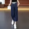 Jeans largos personalizados con letras para hombre, estilo Hong Kong, modernos, verano 2026, hip-hop, moda ins de alta calle, geniales