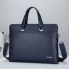 Bolso de Mano para Hombre Chaowei Paul Maletín de Negocios Bolso Casual para Computadora Bolso Simple de Cuero para Hombro Cruzado Bolso de Hombre
