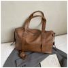 Bolso Grande de Axila de Nicho Coreano para Mujer 2026 Nuevo Bolso Boston Retro de Gran Capacidad Bolso Cruzado Casual para Hombro