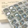 Pedra de unha 4120 ovo de pombo Oval broca de unha Chinês Super Brilho unhas decoradas Cristal Austríaco joias