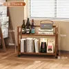 Mesa Auxiliar Sala de Estar 2024 Nuevo Estilo Mesa Pequeña Gabinete Lateral para Sofá Mesa de Centro Pequeña Móvil Sala de Estar Mesa Auxiliar Doméstica Gabinete Lateral