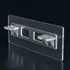 Ganchos Adhesivos sin Rastro, Ganchos Pegajosos sin Taladro, Diversos Clips para Estantes de Almacenamiento, Clips Multifuncionales con Adhesivo Fuerte, Láminas Adhesivas