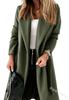 Novedades Otoño e Invierno, Estilo Europeo, Abrigo Largo de Lana para Mujer Más Vendido, Abrigo con Cinturón Tallas Grandes de Amazon