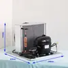 Unidade compressora de 668W, condensador, refrigerador pequeno e miniatura, unidade de congelador, unidade de refrigeração, ventilador para dissipação de calor