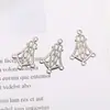 Acessórios para joias DIY direto da fábrica Muma peça de conexão com três furos 20*14mm acessórios para adorno de cabeça de noiva antigo
