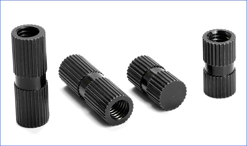 黑色盲孔滚花铜螺母 (4).jpg