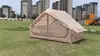 Tienda de campaña inflable de apertura rápida para exteriores, tienda de campaña inflable portátil de tela Oxford para viajes, tienda de campaña de camping con una sola puerta para varias personas