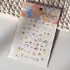 Pegatinas de Uñas Sanrio para Niñas, Arte de Uñas Lindo y Divertido, Piezas de Uñas para Estudiantes, Piezas de Uñas Dulces, Uñas Postizas para Niños