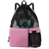 Mochila de Praia com Bolso para Nadar, Bolso para Sapatos, Academia, Yoga, Viagem, Bolsa de Praia