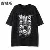 Comercio exterior eBay tendencia nacional simple letra pareja camiseta de manga corta verano hip hop algodón holgada media manga deseo venta al por mayor
