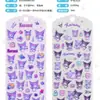 Pegatinas de Tela de Fieltro Sanrio Pegatinas de Dibujos Animados Estilo Hellokitty Pegatinas Decorativas Creativas Lindas de Tela para DIY