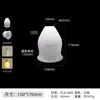 Luminária Pendente Simples para Restaurante, Luminária de Mesa para Estudo e Quarto, Luminária de Teto, Acessórios Decorativos de Concha, Abajur Branco de Acrílico Plástico