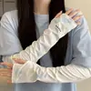 Mangas de Gelo Soltas para Mulheres, Mangas de Proteção Solar de Borboleta para o Verão, Proteção UV para Ciclismo e Direção, Mangas de Sombreamento para os Braços