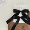 Elegante Sencillo Lazo de Cinta Par de Pasadores para el Cabello de Niños Set Pinza Lateral para Bebé Pinza para Flequillo