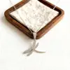 Colar Tendência Versátil de Aço Titânio com Borboleta em Formato de Coração para Melhores Amigas, Colar Feminino de Alta Qualidade que Preserva a Cor, Liquidação, Em Estoque Envio Direto