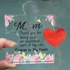 Adornos Decorativos Acrílicos Nuevos Transfronterizos Regalos para el Día del Padre, Día de la Madre, Acción de Gracias para Padre y Madre