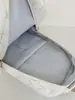Mochila con estampado de estrellas en degradado blanco lechoso, estilo coreano, alto atractivo estético, mochila multicompartimento en capas para estudiantes de secundaria y preparatoria