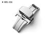 Accesorios para reloj hebilla de cinturón de alta calidad acero inoxidable doble presión hebilla mariposa universal 10mm-20mm-22mm hebilla para correa de reloj