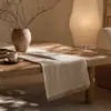 10S/2 Tela Cruda Entrelazada de Lino y Algodón Encriptada Engrosada Bolso de Lino y Algodón Material para Zapatos Equipaje Almohada Manualidades Tela