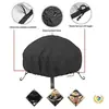 Funda para Hoguera de Exterior Más Vendida Transfronteriza Tela Oxford 210D/420D Funda para Hoguera a Prueba de Polvo e Impermeable
