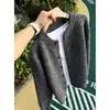 Otoño Invierno 2026 Suéter Cardigan Retro Americano Estilo Perezoso para Hombre Botones Marca de Moda Nuevo Casual Tejidos para Pareja