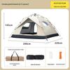 Barraca ao ar livre portátil dobrável camping automático rápido Open camping proteção solar engrossado barraca à prova de chuva conjunto completo Venda por atacado