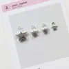 Acessórios DIY de Liga Metálica Mais Vendidos Estilo Ins Estrela de Cinco Pontas Estereoscópica Coreana Corrente para Celular Colar Acessórios de Joias Atacado