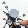 Coche muscular Wolf adecuado para Qianjiang Yi 500 parabrisas delantero cortavientos modificación de motocicleta altura ajustable