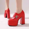 Sapatos Slip-On Tamanho 34-50, Sapatos Femininos de Tamanho Extra Grande para Cruzamento de Fronteiras para Todas as Estações, Sapatos de Moda Femininos, Boca Rasa Preta