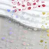 Nuevos Pegatinas para Uñas Serie San Valentín Labios Sexys Amor Rosa Calcomanías para Uñas en Inglés Decoración de Uñas Portátil