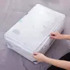 Bolsa de almacenamiento de ropa de gran capacidad, adecuada para mantas, ropa de cama, plegable, con cremallera resistente.