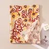 Cachecol Quente Estilo Étnico para Mulheres, Adequado para Sessões de Fotos, com um Cachecol Longo Estampado Estiloso, Xale e Camisa, Cachecol de Pescoço Moderno e Versátil