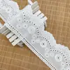 Encaje Bordado en Stock de Fabricantes, Encaje Perforado de Hilo de Algodón Soluble en Agua para Faldas de Mujer, Accesorios de Encaje, Encaje de Algodón Hueco al por Mayor
