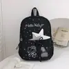 Mochila Oficial Autorizada Sanrio Estilo Coreano Estrella de Dibujos Animados para Mujer Gran Capacidad Estilo Escolar Mochila de Estudiante Linda Cien
