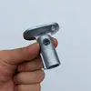 Acessórios para Colunas de Escada em Alumínio Fundido sob Pressão, Corrimãos, Guarda-corpos, Arte em Ferro, Arte em Alumínio, Peças Decorativas com Base Móvel de Cabeça Oscilante