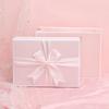 Caja de Regalo para Bufanda, Caja de Regalo Souvenir Roja, Caja de Regalo Grande de Base y Tapa, Caja Vacía, Caja de Regalo de Cumpleaños, En Stock