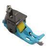 Máquina de Coser Plana Modelo Nuevo Pie Prensatelas Rodillo de Plástico de Teflón para Borde Derecho SP-18 con Tope de Borde Cuchilla Pie Prensatelas Transfronterizo